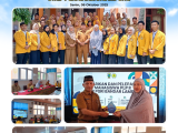 Penarikan dan pelepasan mahasiswa PLP II STKIP PGRI Bandar Lampung di SMAN 16 Bandar Lampung tahun 2025