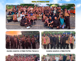 Pramuka SMAN 16 Bandar Lampung meraih juara pada Dies Natalis Polinela Scout Competition VI tahun 2025