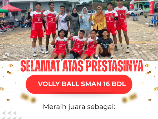 Juara 1 Volly Ball Dalam event DIES NATALIS STIKES ADILA 2025