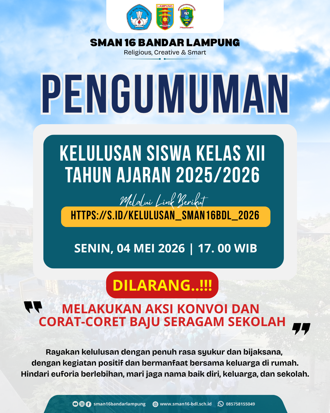 pengumuman kelulusan