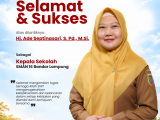 Hj. Ade Septinasari Dilantik sebagai Kepala SMAN 16
